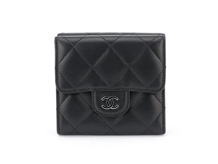 Chanel Leather Purse Black
