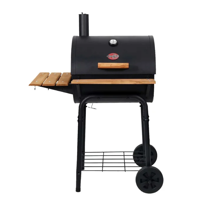 Char-Griller Pro Deluxe 29″ Charcoal Grill with Warming Rack