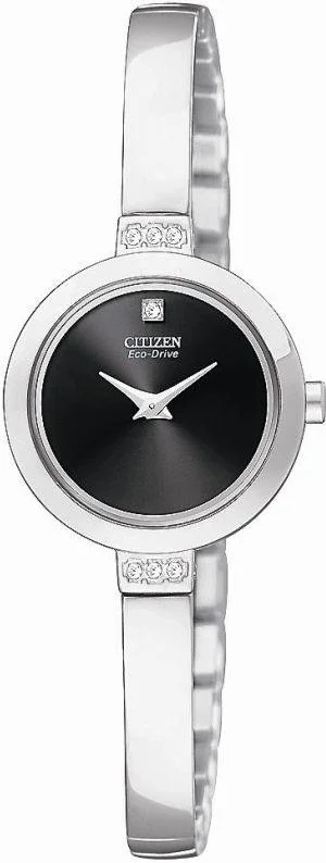 Citizen EW9920-50E Women’s Silhouette Crystal Bangle Watch