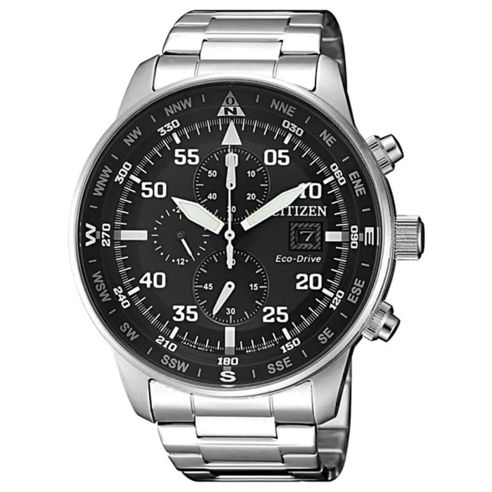 Citizen Men’s Chronograph Watch – Eco-Drive Stainless Steel Bracelet | CA0690-88E