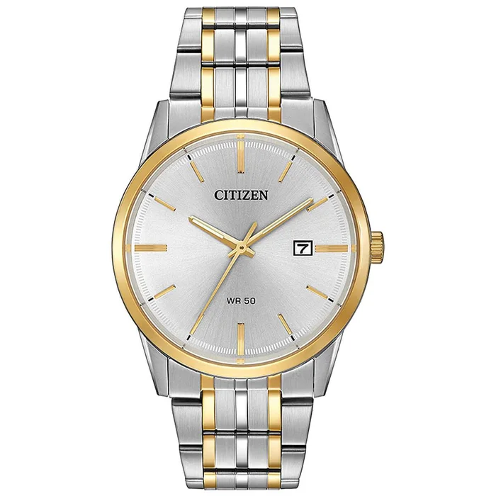 Citizen Men’s Quartz Watch – Gold Tone Bezel Two Tone Bracelet | BI5004-51A