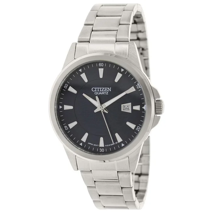 Citizen Men’s Quartz Watch – Navy Blue Dial Stainless Steel Bracelet | BI1010-51L