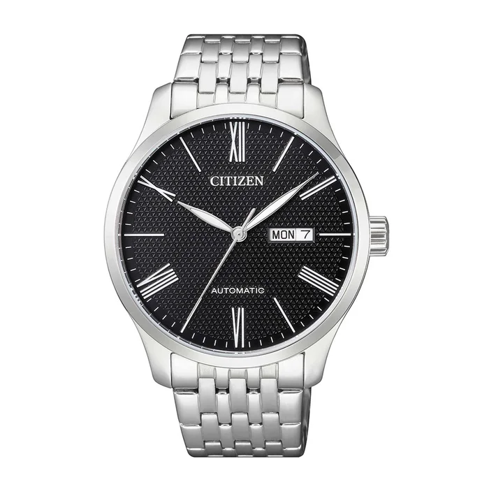 Citizen Men’s Watch – Automatic Black Dial Bracelet Day and Date Display | NH8350-59E