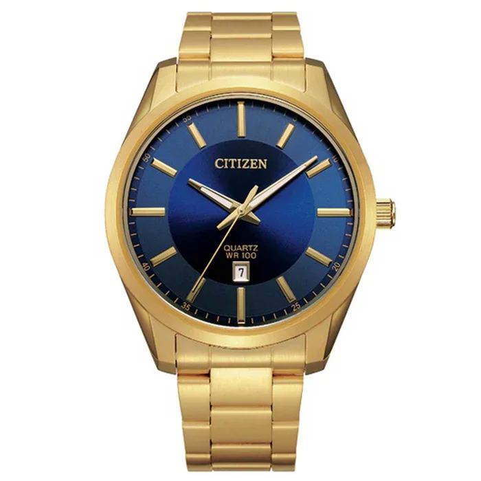 Citizen Men’s Watch – Blue Dial Yellow Gold Stainless Steel Bracelet | BI1032-58L
