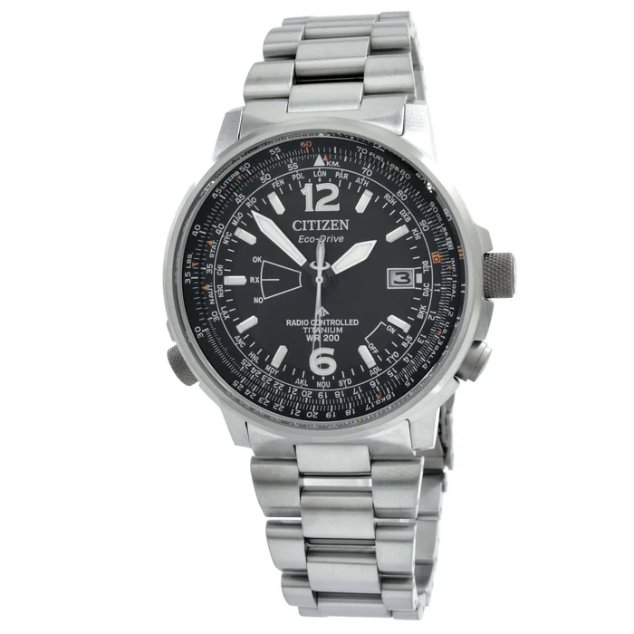 Citizen Men’s Watch – Eco Drive Radio Controlled Black Dial Bracelet | CB0230-81E