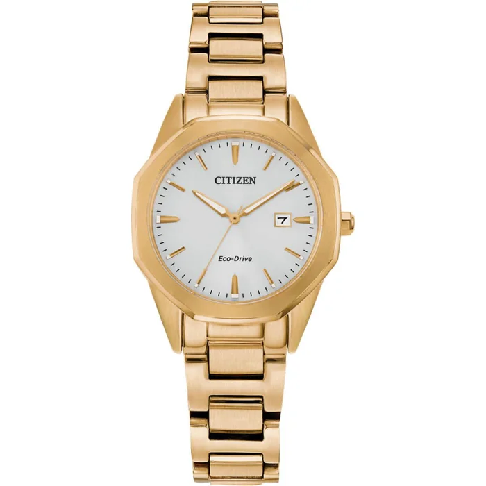 Citizen Women’s Eco-Drive Watch – Corso Yellow Gold Bracelet | EW2582-59A