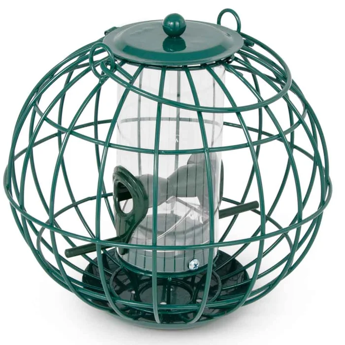 CJW Green Squirrel Proof Seed Feeder – NEW!