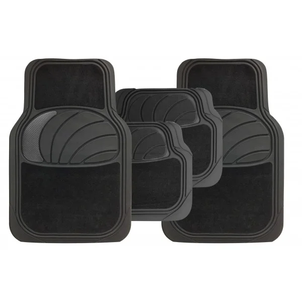 Combination Universal Mat Set – Azura – Carpet/Carbon – 4 Piece