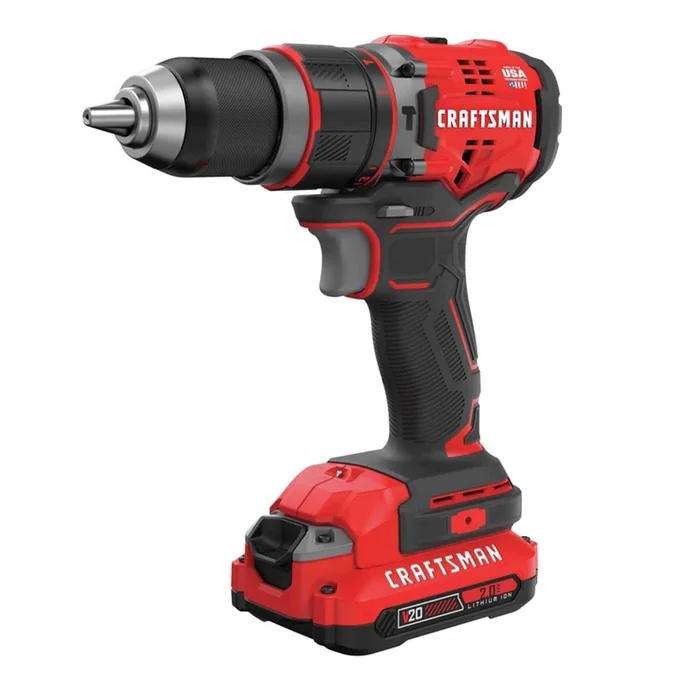 Craftsman CMCD721D2 V20 1/2 in. Brushless Cordless Hammer Drill Kit (Battery & Charger)