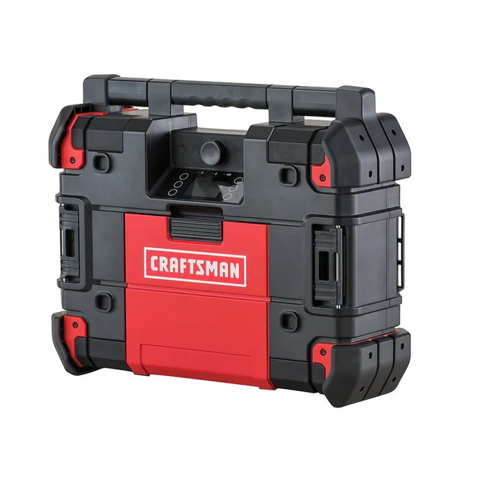 CRAFTSMAN CMST17510 VersaStack 20-volt Max Water Resistant Cordless Bluetooth Compatibility Jobsite Radio