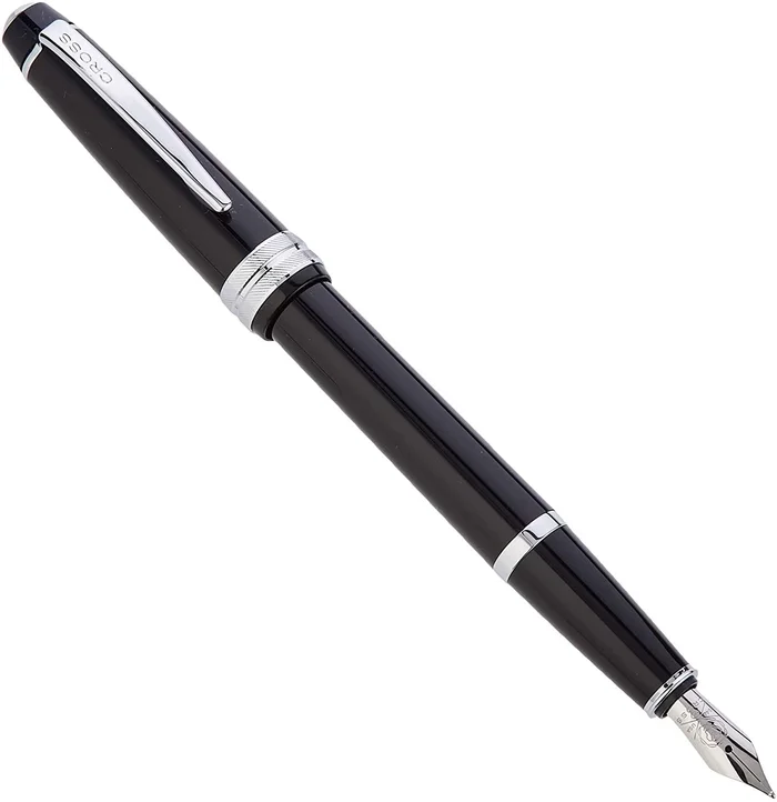 Cross Fountain Pen – Bailey Light Polished Glossy Black, Medium | AT0746S-1MS