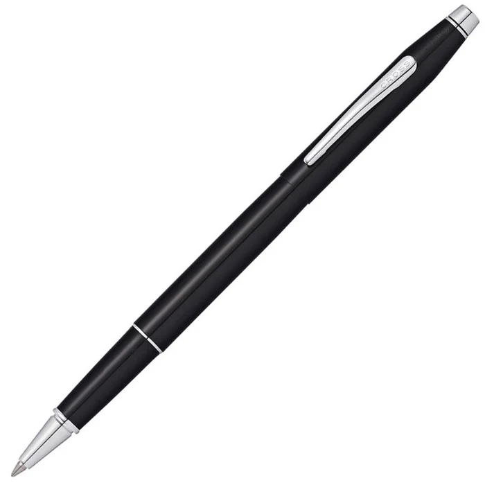Cross Rollerball Pen – Classic Century Black with Polished Chrome Trims | AT0085-111