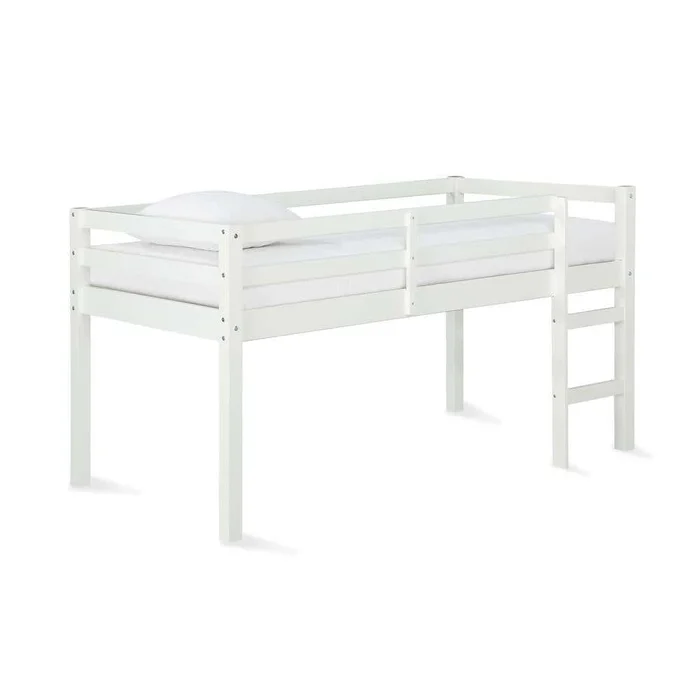 Dorel Living Anders White Junior Twin Loft Bed