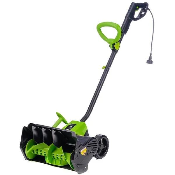 Earthwise SN70016 Electric Corded 12Amp Snow Shovel, 16″ Width, 430lbs/Minute