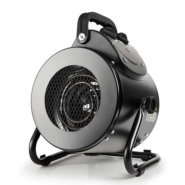 Electric Heater Fan, Portable Heater with Overheat Protection, Fast Heating, Small Garage Heater
