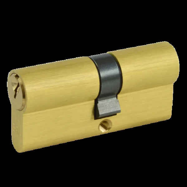 ERA 5-Pin Euro Double Cylinder 70mm 30/40 25/10/35 Keyed To Differ – Polished Brass
