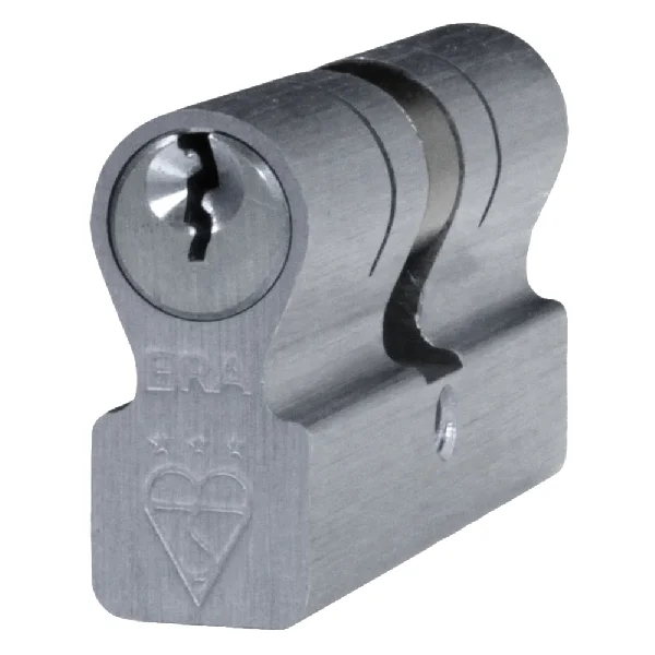 ERA Invincible BS Kitemarked 3 Star Double Cylinder 80mm 35/45 30/10/40 Keyed To Differ Satin