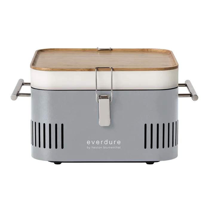 Everdure CUBE Portable Charcoal BBQ Grill – Stone