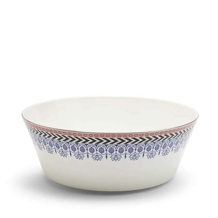 Festive Large Serving Bowl