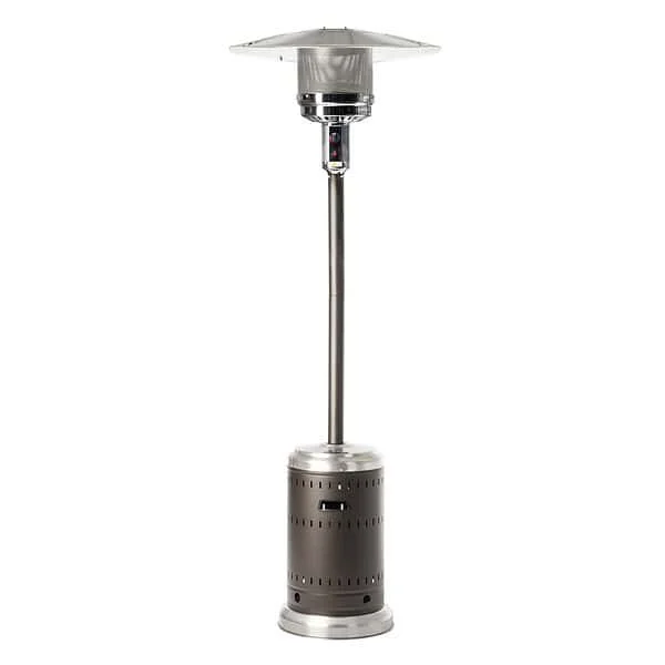 Fire Sense 46000-BTU Brown Steel Floorstanding Liquid Propane Patio Heater