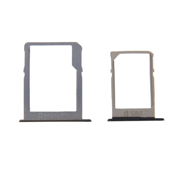 For Galaxy A3 / A300 & A5 / A500 & A7 / A700 SIM Card Tray & Micro SD Card Tray (Black)