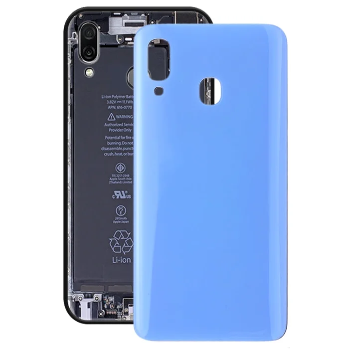 For Galaxy A40 SM-A405F/DS, SM-A405FN/DS, SM-A405FM/DS Battery Back Cover (Blue)