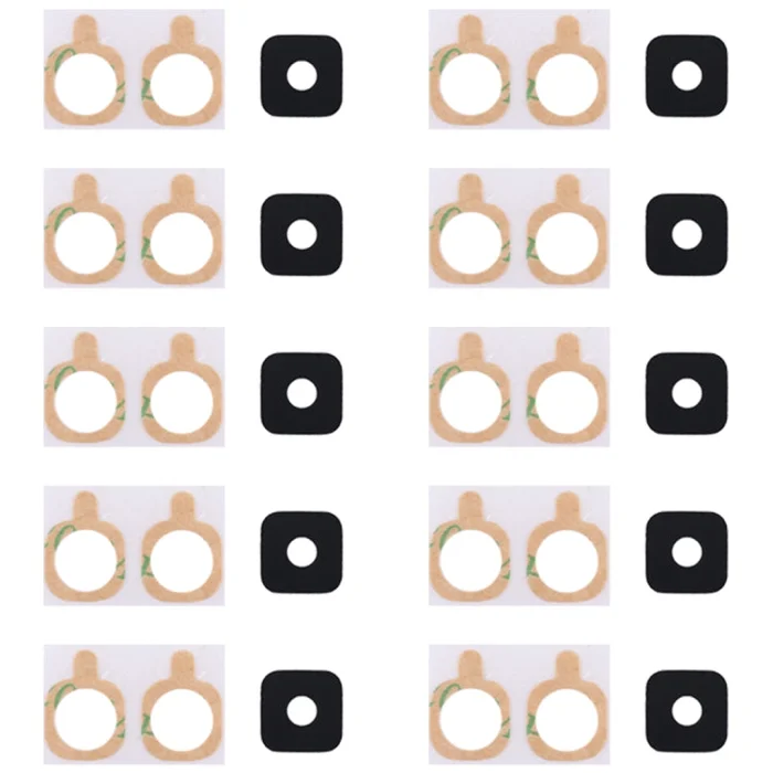 For Galaxy A5 (2018) / A8 (2018) / A530 10pcs Back Camera Lens Cover with Sticker
