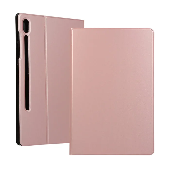For Lenovo Xiaoxin Pad Pro 12.6 Voltage Craft Texture TPU Horizontal Flip Tablet Case(Rose Gold)