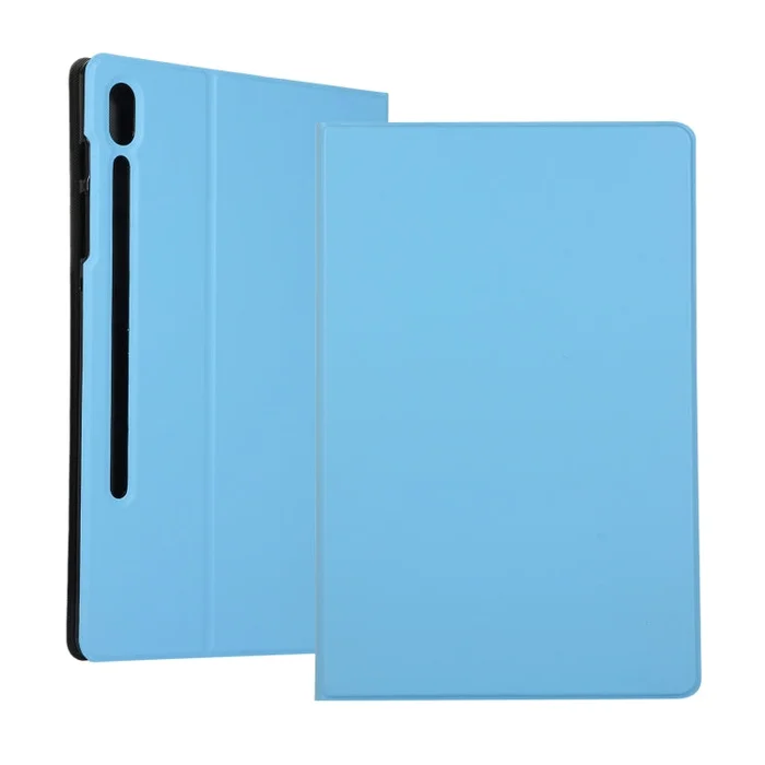For Lenovo Xiaoxin Pad Pro 12.6 Voltage Craft Texture TPU Horizontal Flip Tablet Case(Sky Blue)