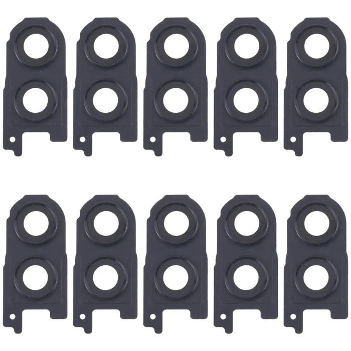 For Samsung Galaxy Z Flip3 5G SM-F711BF 10pcs Rear Camera Lens Cover(Black)