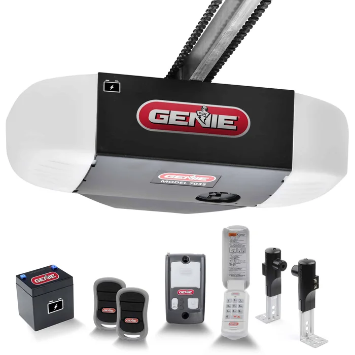 Genie 3/4 Hpc RTP Chain Drive Garage Door Opener Battery Back-up
