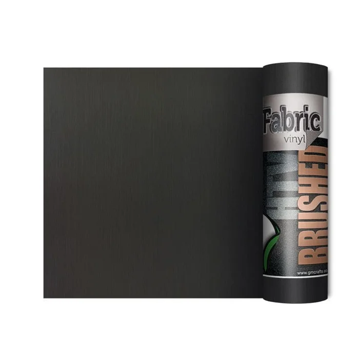 GM Brushed HTV Black 140mm x 500mm