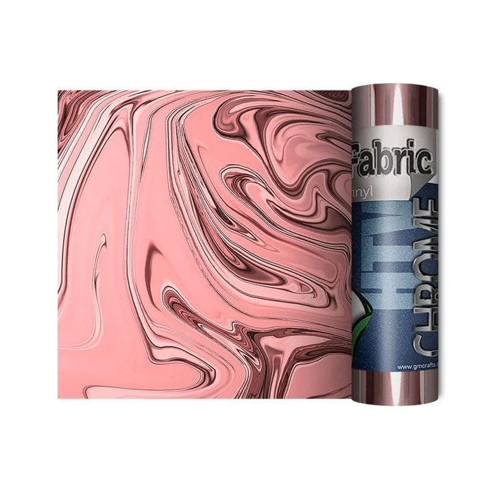 GM Light Pink Chrome HTV 140mm x 500mm