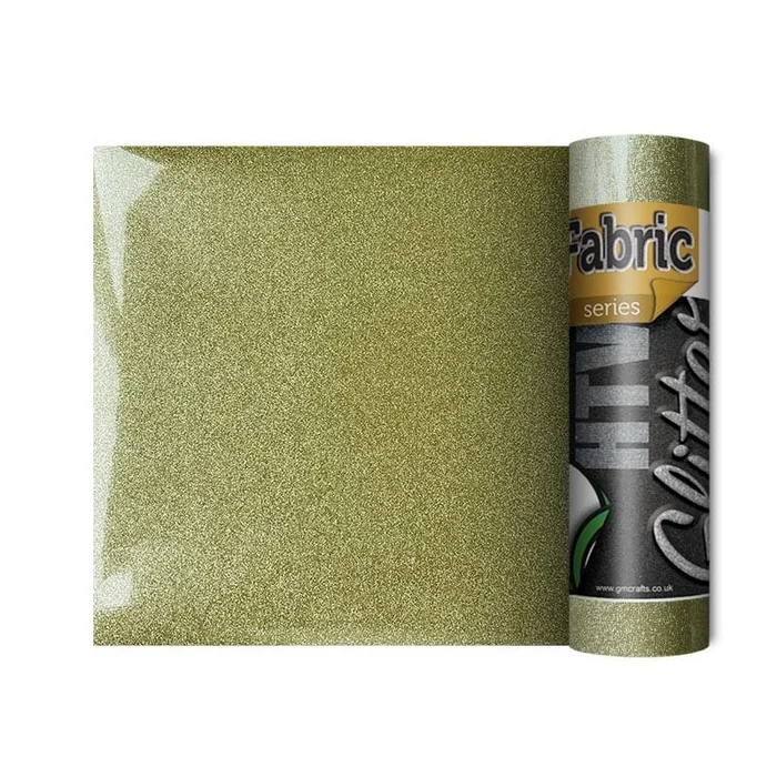 GM Pastel Gold Glitter 140mm x 500mm