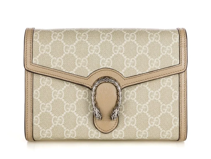 Gucci Dioysus GG Supreme Wallet On Chain