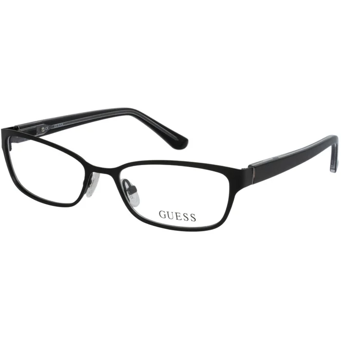 Guess Men’s Eyeglasses – Full Rim Matte Black Rectangular Shaped Frame | GU2515 002