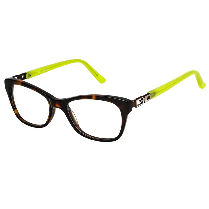 Guess Women’s Eyeglasses – Clear Demo Lens Havana Rectangular Frame | GU9132-3 056