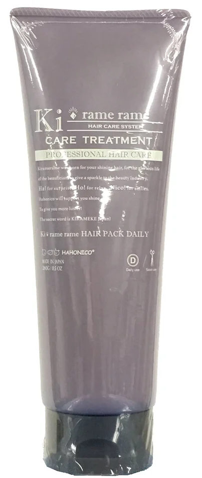 Hahoniko Kiramerame Maintenance Care Hair Pack Daily 240g Treatment White 240g
