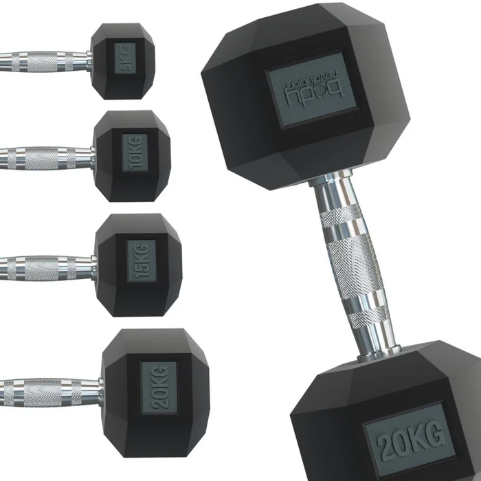 Hex Dumbbells 4kg pair