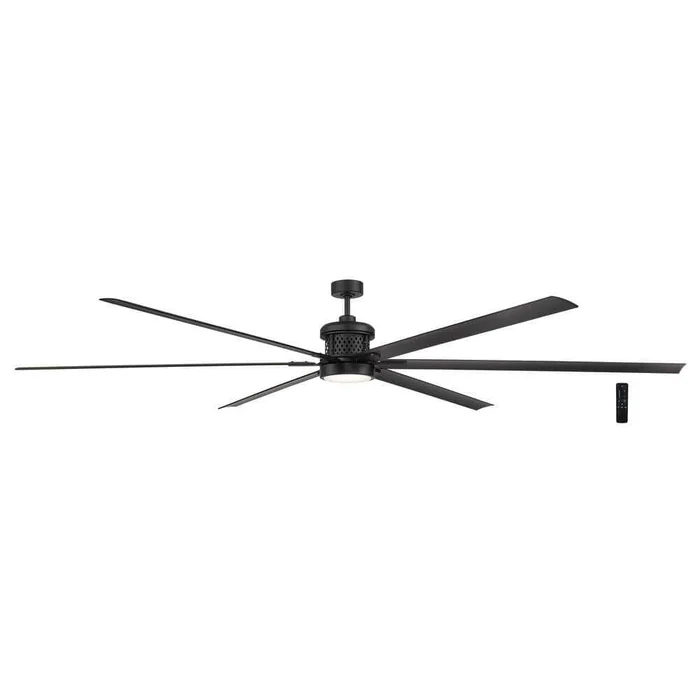 Home Decorators Collection Royalty II 120 in. Indoor/Outdoor Matte Black DC Motor Ceiling Fan