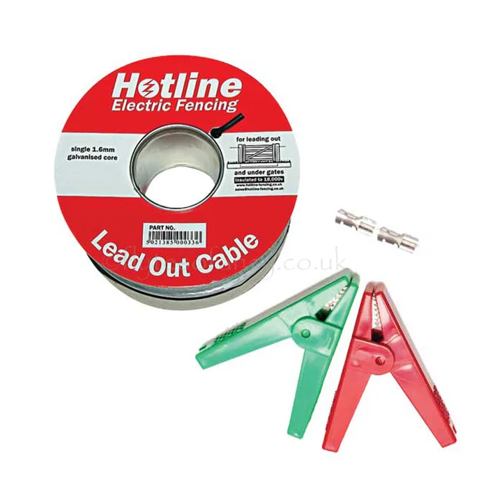 HT Lead-Out Cable with 4 Crocodile Clips