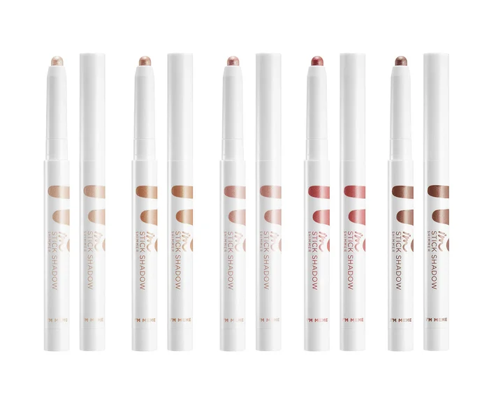 I’M MEME Eye Stick Shadow Shimmer｜Eyeshadow, Lame Makeup, Glitter Eyeshadow (002 Peach Coronet)