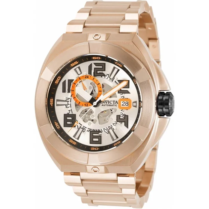 Invicta Men’s Automatic Watch – Akula Rose Gold Stainless Steel Bracelet | 32710