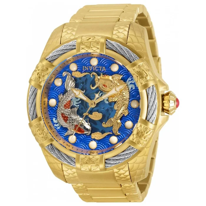 Invicta Men’s Automatic Watch – Bolt Yellow Gold Stainless Steel Bracelet | 32342