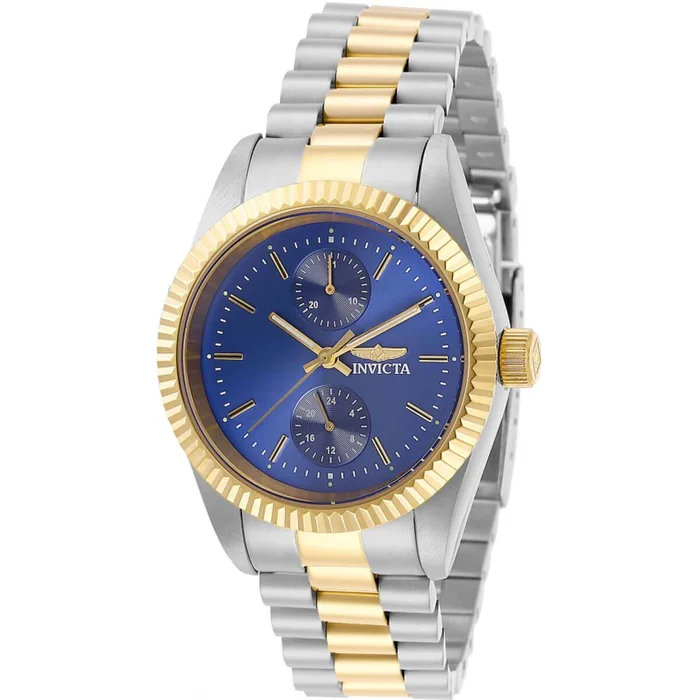 Invicta Women’s Quartz Watch – Specialty Blue Dial Two Tone Bracelet | 29441