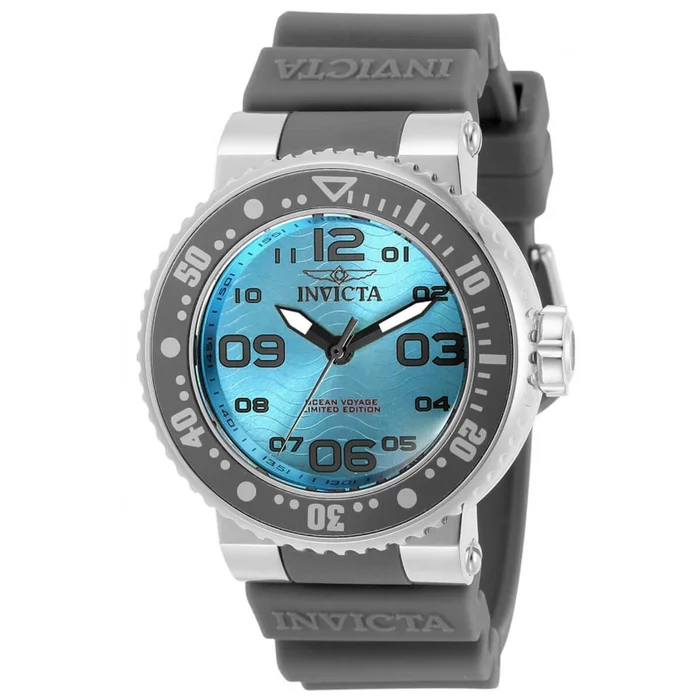 Invicta Women’s Watch – Pro Diver Ocean Voyage Silicone Strap Blue Dial | 32554