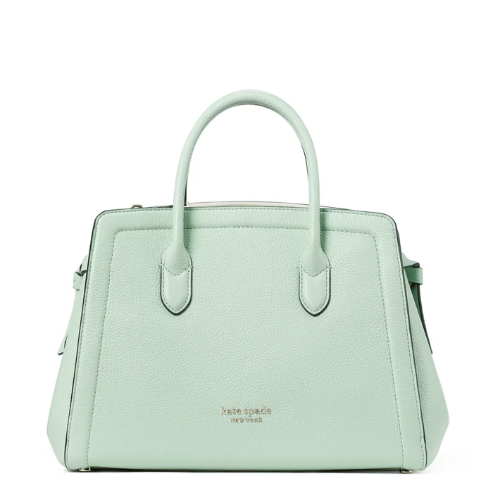 Kate Spade Medium Knott Satchel Crystal Blue