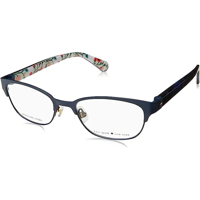 Kate Spade Women’s Eyeglasses – Blue Havana Full-Rim Frame | KATE SPADE DIANDRA 0JBW