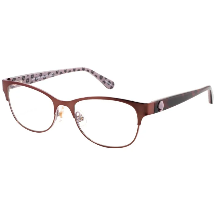 Kate Spade Women’s Eyeglasses – Brown Metal Frame, 49 mm | KATE SPADE CAROLINA 009Q