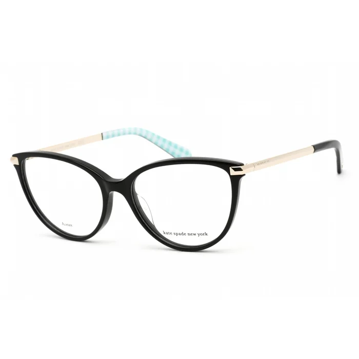 Kate Spade Women’s Eyeglasses – Clear Demo Lens Black Plastic Frame | LAVAL 0807 00